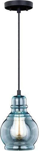 Vaxcel Lighting P0246 Millie 1 Light 6-1/4"W Mini Pendant - Bronze - Picture 1 of 11