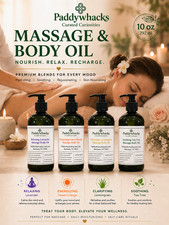 Curated Essential Oil Massage and Body Oils Self Care Spa Gift