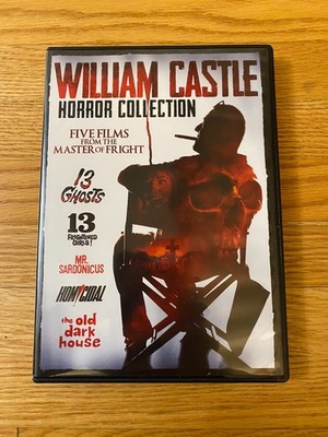William Castle Horror Film Collection DVD 2-Disc 13 Ghosts Old Dark House Scary