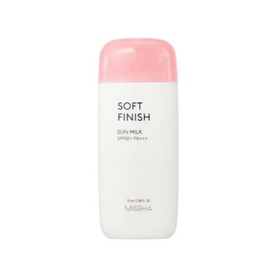 MISSHA All-Around Safe Block Soft Finish Sun Milk (SPF50+ PA+++) - NEW