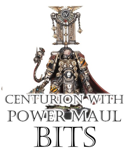 Warhammer Horus Heresy Astartes Space Marine MKII Centurion with Power Maul Bits