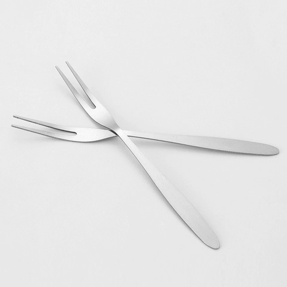  36 Pcs Forchette Di Frutta in Acciaio Inossidabile FORCHI PASTRY - Immagine 4 di 4