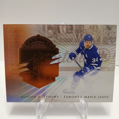 2024-25 Auston Matthews SPx Finite Bronze #F-13  522/599