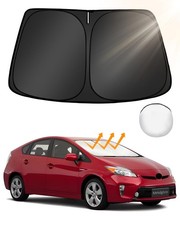 Mekdghro Windshield Sun Shade for Toyota Prius 2010-2015 Foldable UV