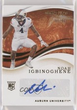 2020 Panini Immaculate Collegiate Auto 53/99 Noah Igbinoghene #56 Auto uk2