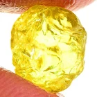 TOP IF FLAWLESS 4.45ct NATURAL100% UNHEATED YELLOW MALI GARNET ROUGH NR!