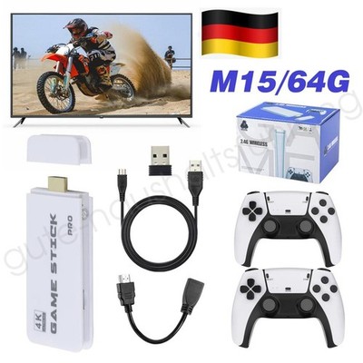 20000+Retro Videospielkonsole TV Spiel Stick 64GB w/2 Wireless Controller DHL-