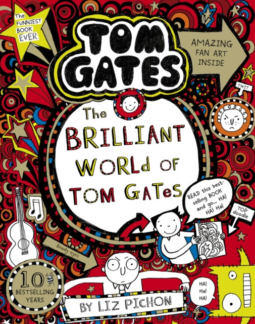 The Brilliant World of Tom Gates by Liz Pichon (Paperback Book)