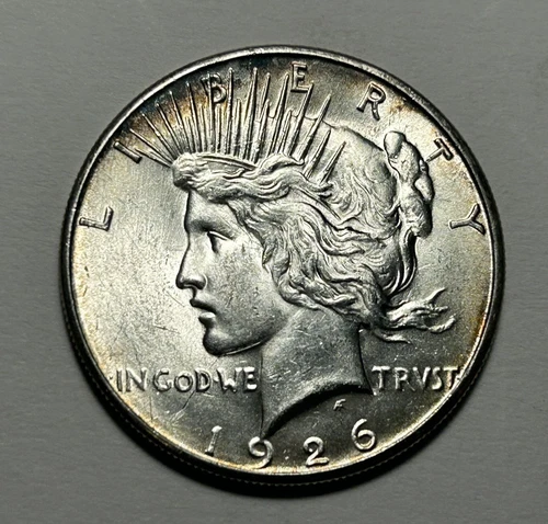 1926 S  PEACE DOLLAR BU