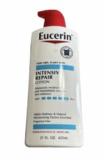 Eucerin INTENSIVE REPAIR LOTION Very Dry, Flaky Skin, Fragrance-Free, 21 Oz