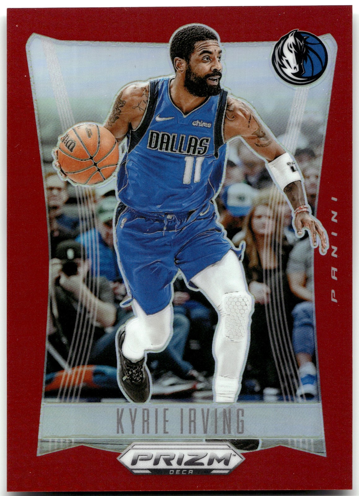 2023-24 Panini Prizm Deca #253 Kyrie Irving Prizm Red #/199