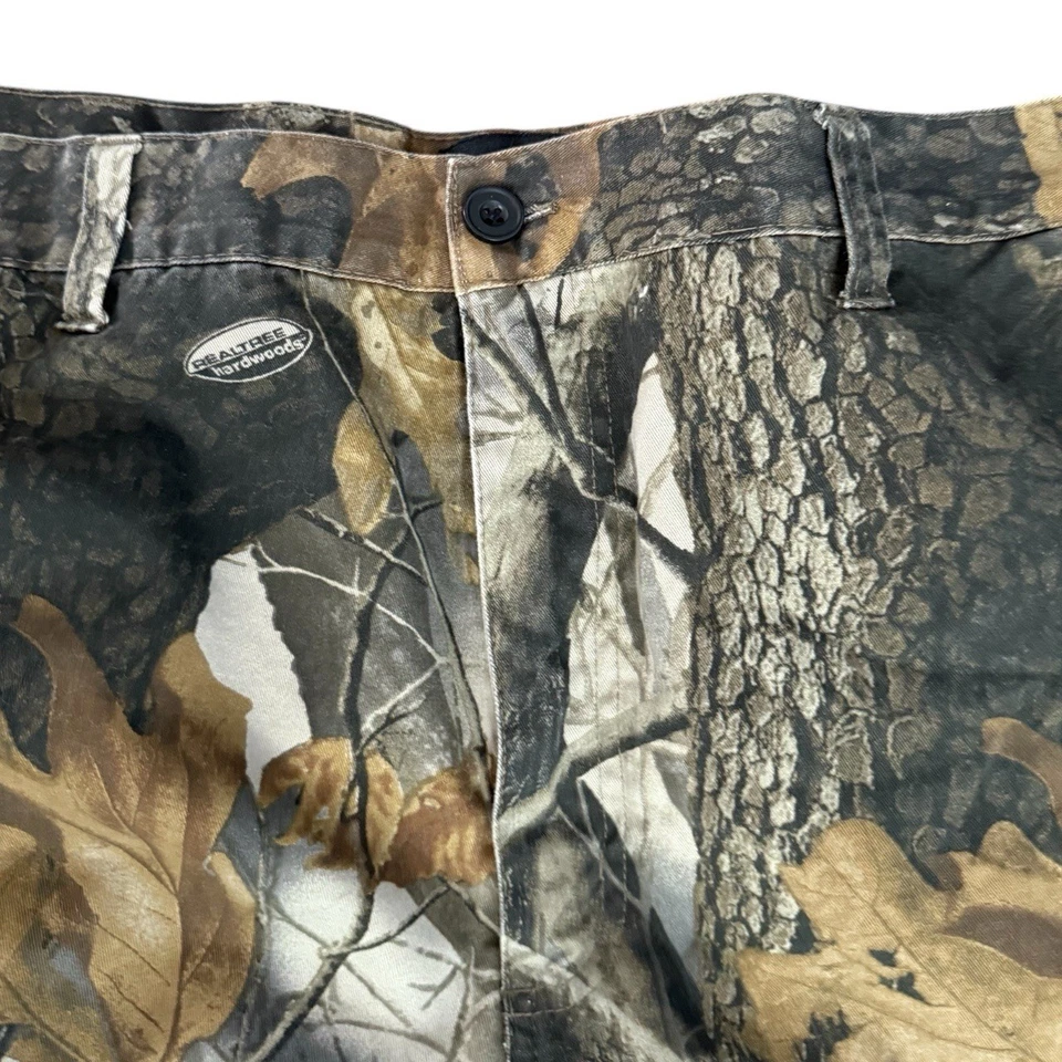 Outfitters Ridge 44 Waist Hardwoods Camo Hunting Cargo Jogger Pants 2XL - Image 4 of 4