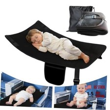 Airplane Bed for Toddler, Airplane Seat Extender for Kids, Travel Kid Jet Black