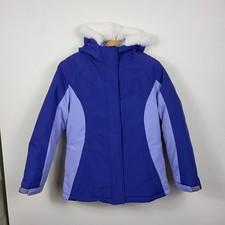 ZeroXposur Ariadne 3 in 1 Systems Jacket 14/16 Girls Faux Fur Trim Hood Pockets