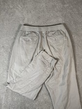 Bonobos Mens BeigeDrawstring Golf Pants Casual Trousers M Short Tencil Blend