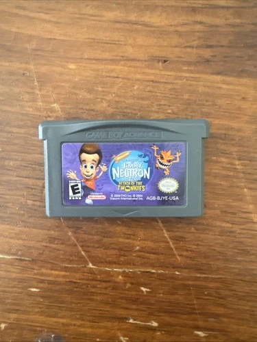JIMMY NEUTRON BOY GENIUS: ATTACK OF THE TWONKIES NINTENDO GAMEBOY ADVANCE GBA