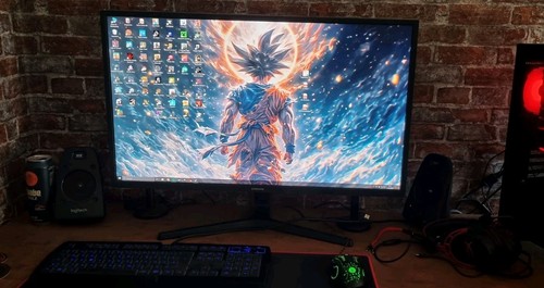 Samsung Monitor 4k Uhd 32 zoll mit Ovp u32j590uqr - Bild 2 von 6