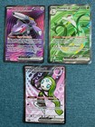 Lot de 3 Cartes Pokemon Full Art EV10.5 Foudre Noire FR