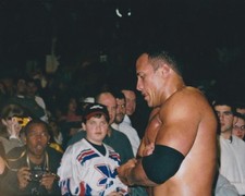 The Rock 8x10 Wrestling Photo WWF Raw Boston Oct 30 2000 Attitude Era WWE