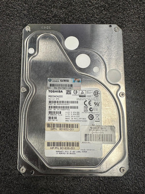 TOSHIBA MG03ACA200 2TB Internal Hard Drive-WD2005FBYZ-USED