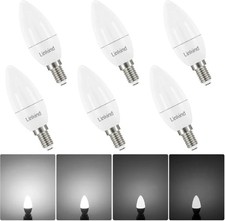 Linkind LED B35 E14 Candle Bulb 7.2W 840lm 5000K Non-Dimmable Pack of 6