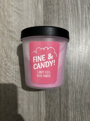 Fine & Candy! Zuckerwatte Badepulver - rosa, duftend, Spaß Bad Fizzer/Soak