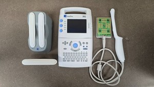 Sonosite 180 Plus Portable Ultrasound w/ ICT7-4Mhz Transducer & 3 Batteries #21