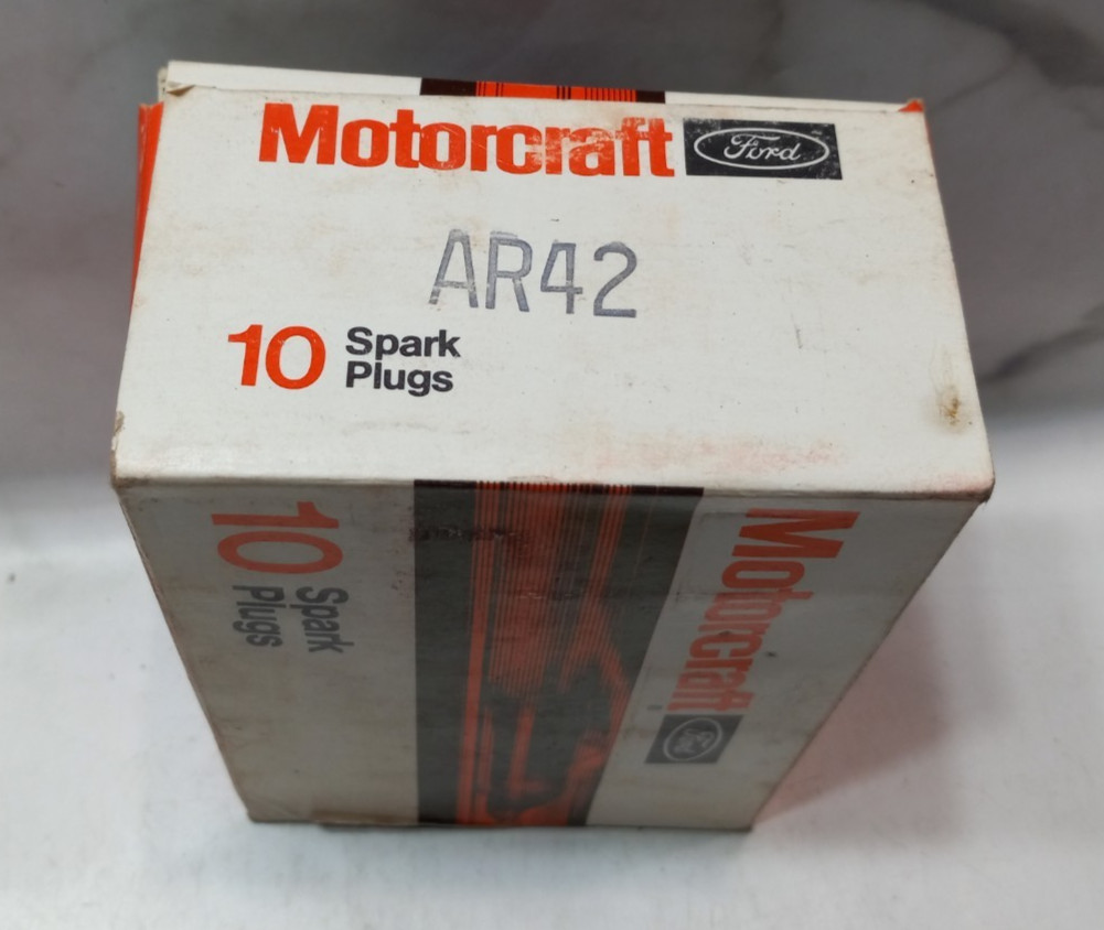 Ford Motorcraft Autolite AR42 Spark Plugs 10 Pack C9PZ12405B 60-70 Classic Fords