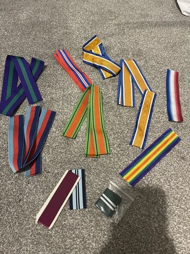 WW2 WW1 medal ribbon all new. Great quality.