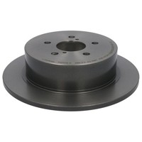 Bremsscheibe Brembo 08.A605.11, Hinten, Voll, 1 StüCk