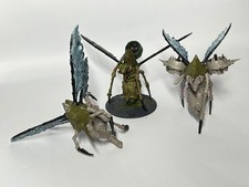 Warhammer 40k Chaos Daemons Nurgle Plague Drones X3 Part Painted