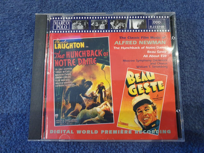 The Classic Music Of Alfred Newman - Beau Geste/All About Eve/Hunchback CD