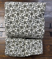 Edredón floral West Elm Laney olmo completo/reina con 1 hora y 1 euro simulo ¡Nuevo! Leer