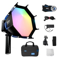 Amaran Ray 120c 120W Ultra-Compact RGB Video Light 1800K-20000K 30cm Softbox