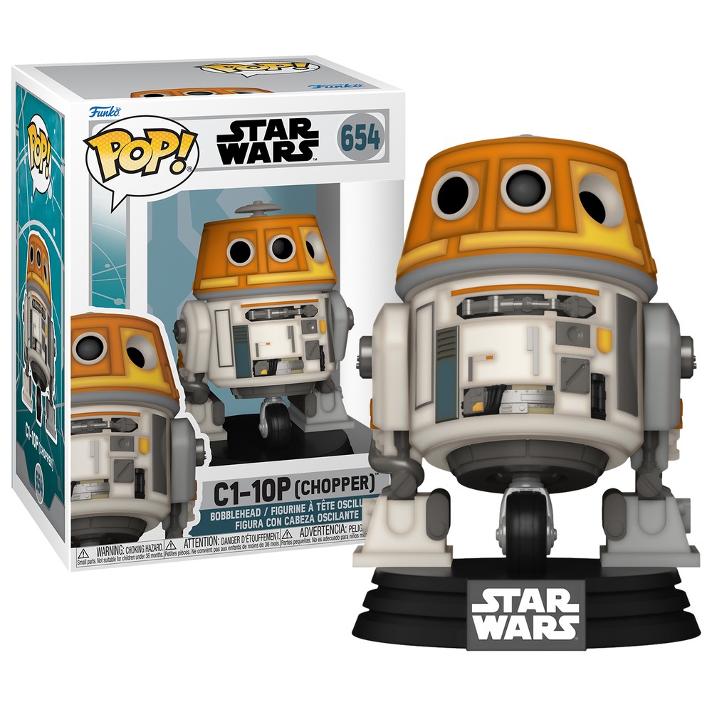 Funko Star Wars C1-10P Chopper Bobblehead POP! Figure 654