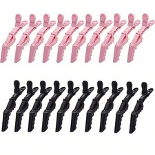 Plastic Alligator Hair Sectioning Clips Set Professional Salon Styling Clips