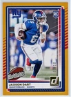 2025 Panini Donruss Rookies & Highlights GOLD Jaxson Dart RC #D 05/10 RARE