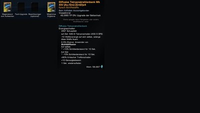 Star Trek Online 8 mk xv crtdx4 Diffusive Tetryon Beams gold EU-US-PC