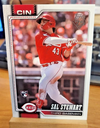 2026 Topps Series 2 Sal Stewart #372 Cincinnati Reds Rookie