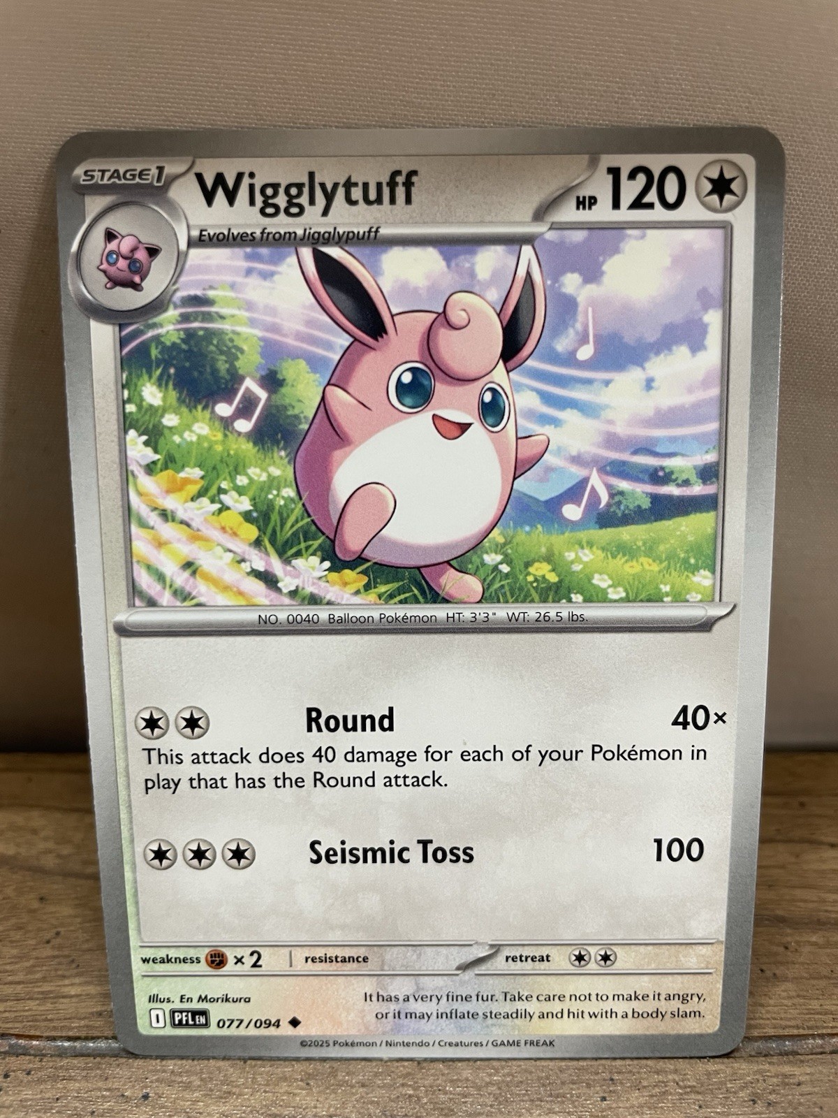 Wigglytuff 077/094 Me02: Phantasmal Flames Regular