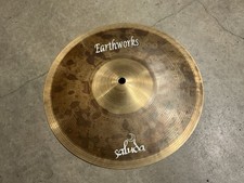 12" Saluda EarthWorks Dark Splash Cymbal FX MINTY  TJ7