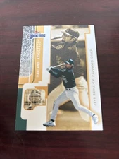 2001 Fleer Game Time Eric Chavez Oakland Athletics Card #37