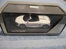 Audi R8 Spyder white Audi Collection by Schuco in 1/43rd scale Original Box