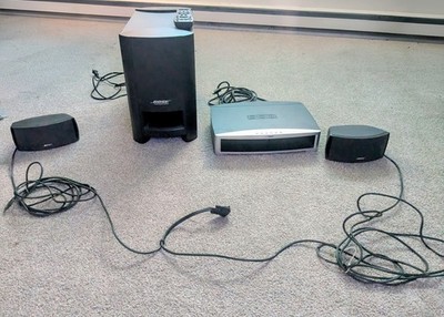 Bose PS3-2-1 II System- Includes Subwoofer, Console, Speakers, Remote & Cords