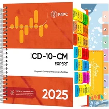 Index Tabs for AAPC Version ICD-10-CM 2025 (Book not Included), The Complete ...