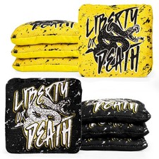 Play Platoon Tournament Series Cornhole Bags - Pro Style Dual Sided Slick and St