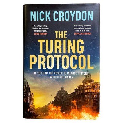 The Turning Protocol Nick Croydon Hardcover Thriller Historical Fiction Novel
