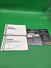 2005 Chevrolet Malibu Owners Manual Set With Getting To Know