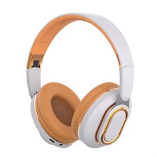 KUUCAT H7 Foldable Over-the-Ear Wireless Headphones Bluetooth(Off White) | 30...
