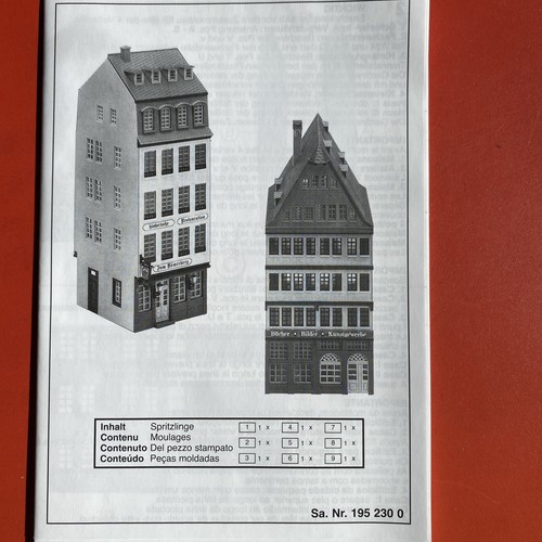 Faller Kit de construcción - Set 2 casas adosadas escala H0, 190389/3 | Condition: Neu